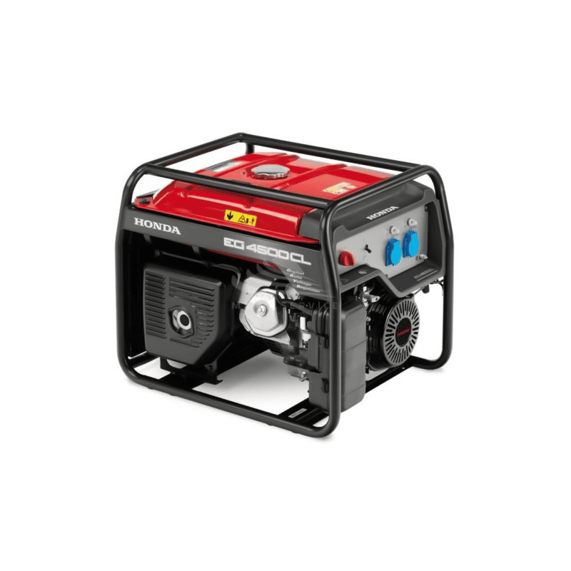 Honda EG 4500 CL – Generatore 4 kW Continuo / 4,5 kW Max, Monofase con AVR Digitale, Motore GX390