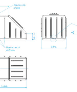 Alternative view of Underground outdoor tank