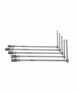 Serie di 5 chiavi a T snodate con bocca esagonale USAG ART.276 CE/SE5