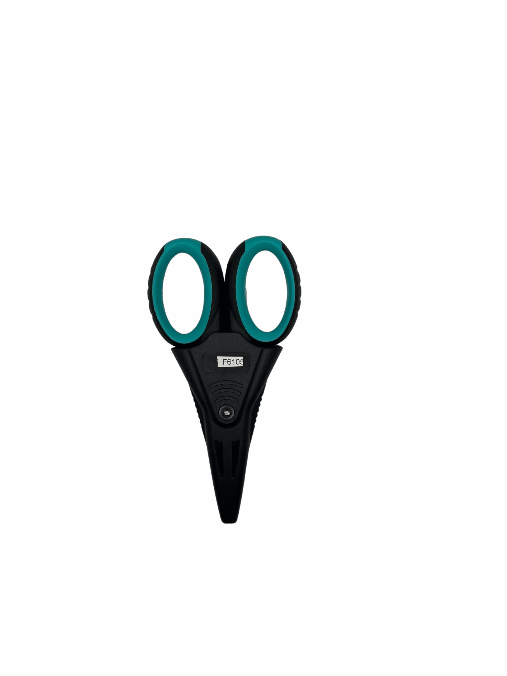 Forbici multiuso professionali Prowork F6105 con impugnatura ergonomica e protezione rigida.