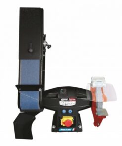 Femi 293N – Levigatrice da banco 1~ 750 W con mola da 200 mm e nastro abrasivo 100×1000 mm