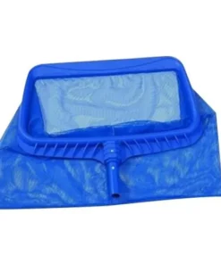 Retino di fondo blu per piscina con sacca raccoglitrice ampia