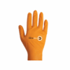 Guanti monouso in nitrile arancioni PROWORK VARTEC GRIP – resistenti e antiscivolo Conf. 50pz - immagine 2